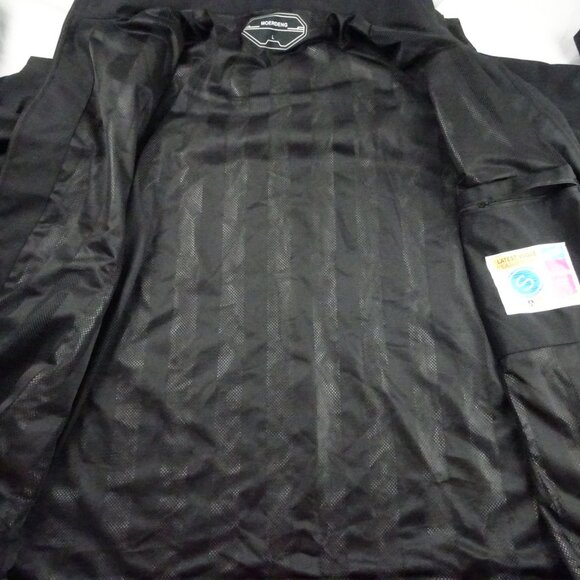 Moerdeng Men Waterproof Breathable Zip up Jacket Size L - Picture 3 of 9